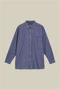 FRENCH COLLAR BAGGY FIT SHIRT