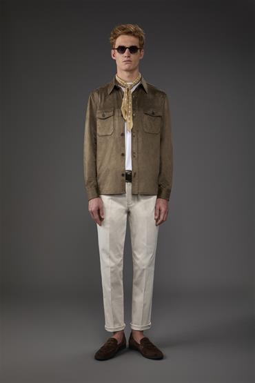 UNLINED OVERSHIRT