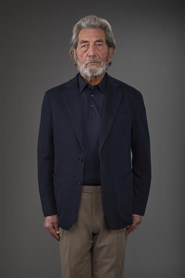 SINGLE BREASTED JACKET BLUE