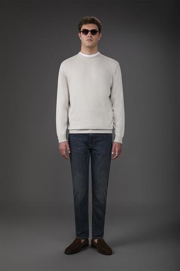 BASIC KNIT ROUNDNECK ICE