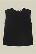 KNITTED TOP BACK BUTTONING