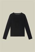 KNITTED LONG SLEEVES ROUND NECK SWEATER