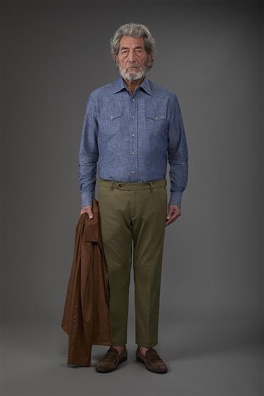 BASIC CHINO OLIVE GREEN
