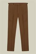TROUSERS WITH SIDE BUCKLES