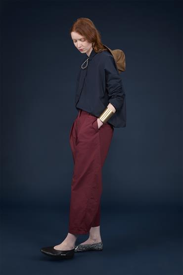LADY'S PANT BORDEAUX