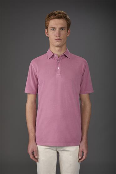 SHORT SLEEVES POLO ROSE