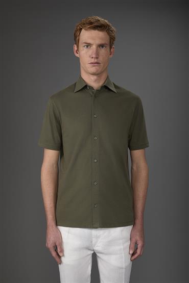 SHORT SLEEVES POLO SHIRT MILITARY