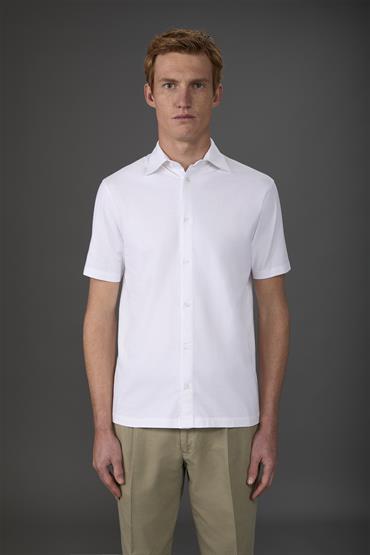 SHORT SLEEVES POLO SHIRT WHITE