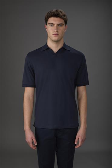 SHORT SLEEVES POLO DK BLUE
