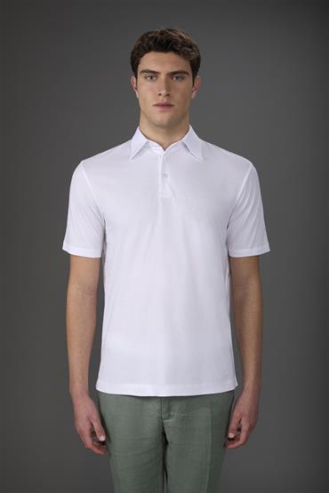 SHORT SLEEVES POLO WHITE