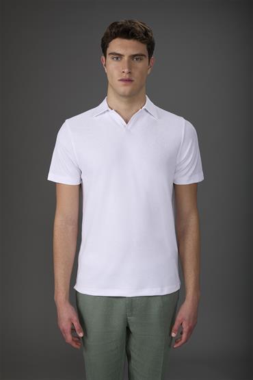 SHORT SLEEVES POLO WHITE