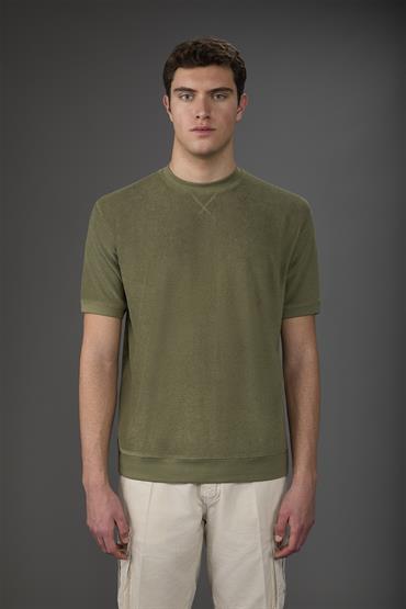SHORT SLEEVES DLEECE SAGE GREEN