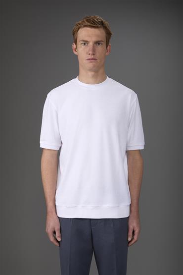 SHORT SLEEVES DLEECE WHITE