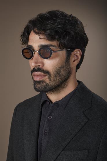 SUNGLASSES BLACK/BROWN