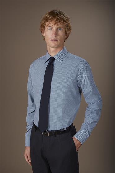 CLASSIC COLLAR SHIRTS WHITE/GREEN