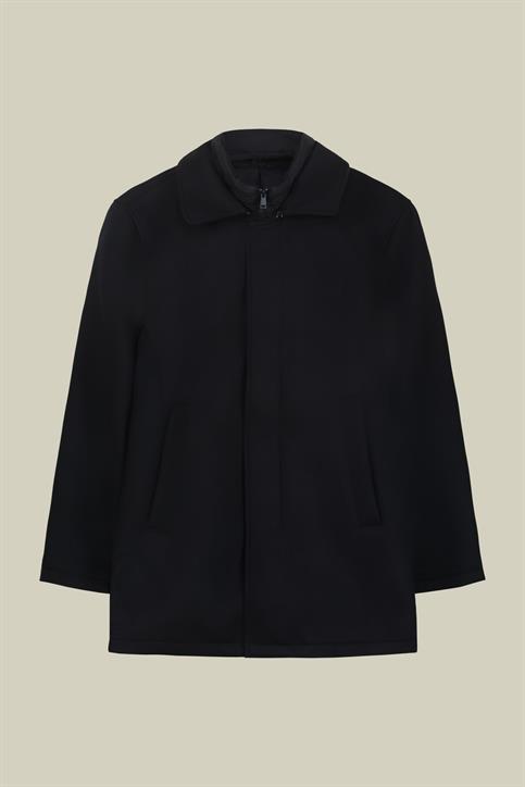 PADDED COAT WITH INNER FAKE VEST