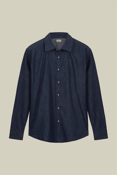 CLASSIC COLLAR BACK CARRÈ SHIRT