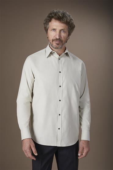 CLASSIC COLLAR REGULAR FIT CREAM