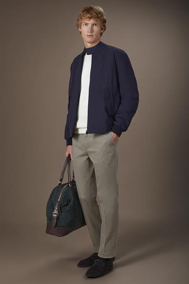 DOUBLE FACE PADDED VEST DK BLUE