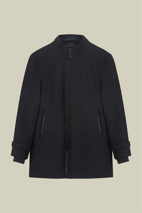 PADDED COAT WITH INNER DETACHABLE FAKE VEST