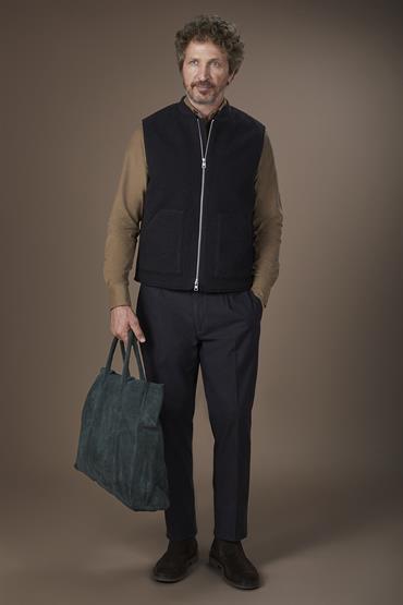 LIGHT PADDED VEST ANTHRACITE