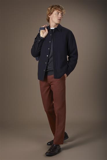 PADDED OVERSHIRT DK BLUE