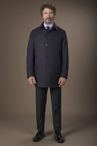 DOUBLE FACE RAINCOAT BLUE/GREY