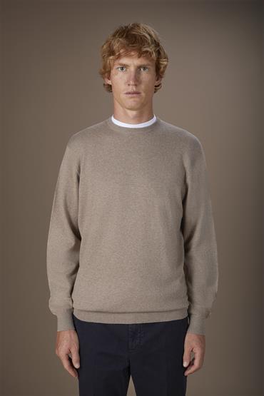 BASIC KNIT ROUNDNECK BEIGE