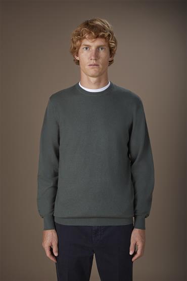 BASIC KNIT ROUNDNECK GREEN