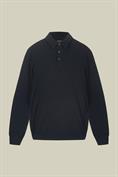 LONG SLEEVES KNITTED POLO