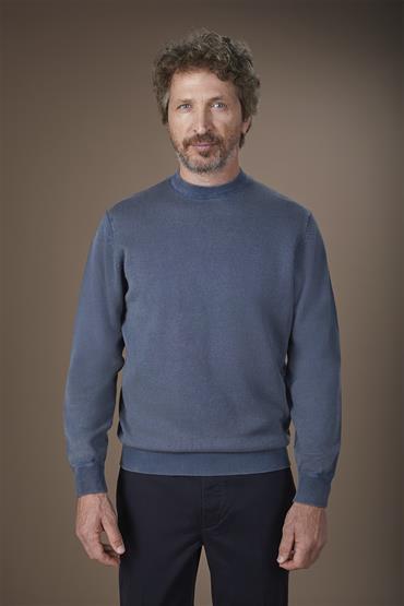 ROUNDNECK FLEECE STEEL