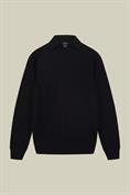 KNIT DERBY COLLAR POLO