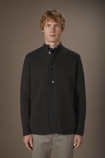 MAO COLLAR CARDIGAN
