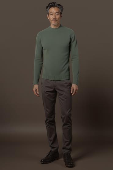 ROUNDNECK SWEATER GREEN