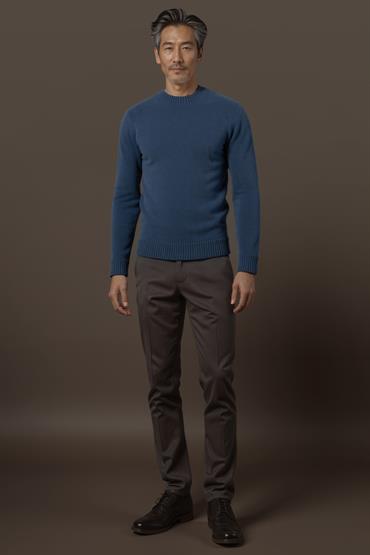 ROUNDNECK SWEATER INDIGO