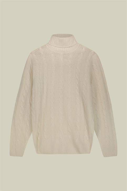 TURTLENECK KNIT CABLE