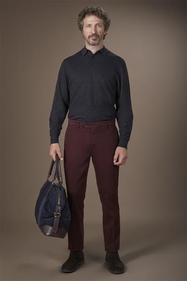BASIC CHINO BORDEAUX