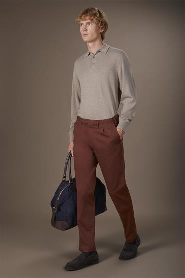 TROUSERS WITH SINGLE PLEATS