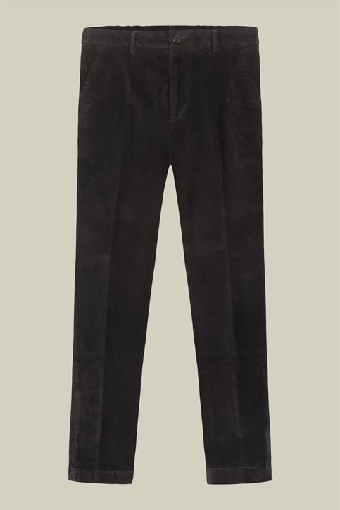 SMALL PLEATS AND BACK ELASTIC WAISTBAND