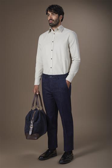 CLASSIC TROUSERS DK BLUE