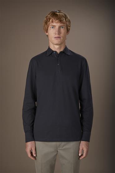 LONG SLEEVES POLO FOREST GREEN
