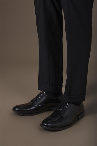 LEATHER DERBY BLACK