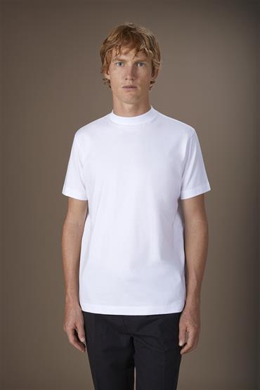 HIGH NECK T-SHIRT WHITE