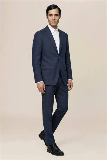 SINGLE BREASTED SUIT DK BLUE