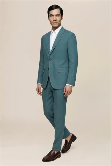 SINGLE BREASTED SUIT PETROL