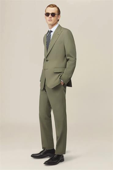 PEAK LAPEL SINGLE BREASTED SUIT