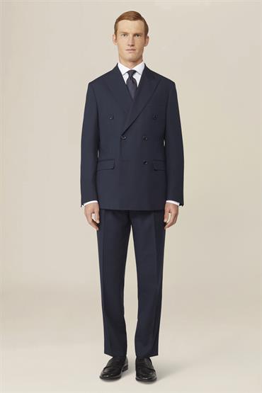 DOUBLE BREASTED SUIT BLUE