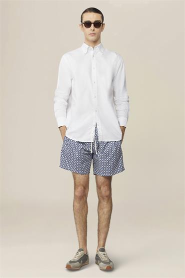 SWIM TRUNK DK BLUE