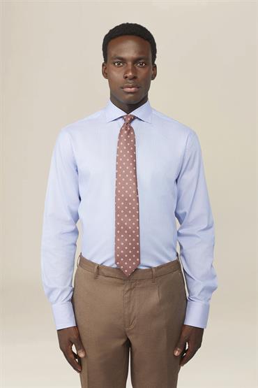 FRENCH COLLAR SHIRTS DK SKY