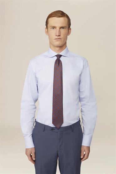 FRENCH COLLAR SHIRT BLUE
